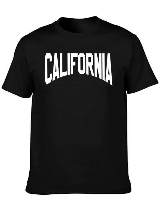 California Graphic T-Shirt - Black
