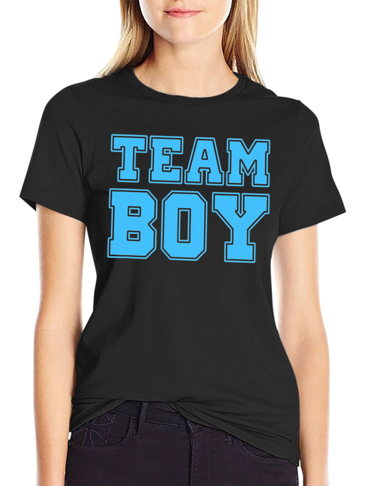 Team Boy Graphic Tee - Gender Reveal Shirt
