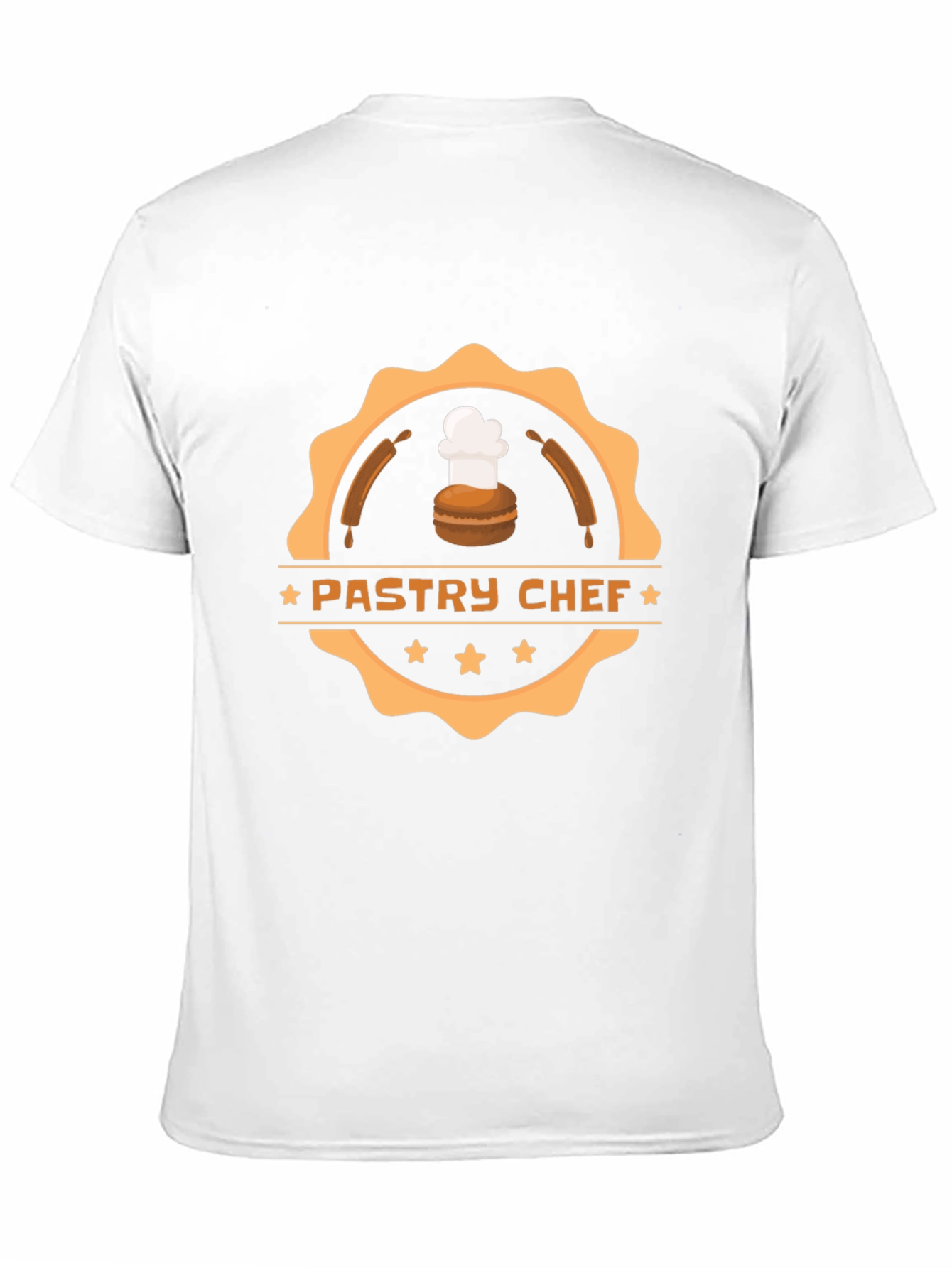 Pastry Chef Graphic Black T-Shirt
