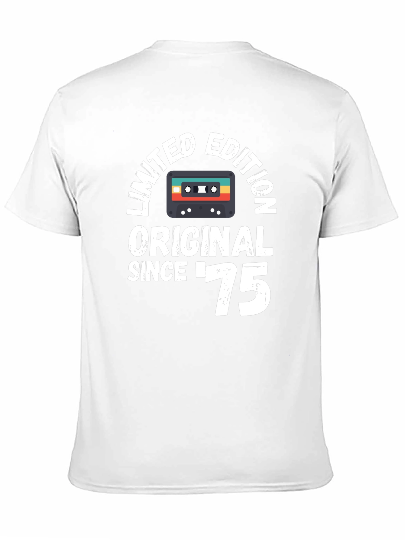 Limited Edition Original Since 75 Cassette Tape T-Shirt