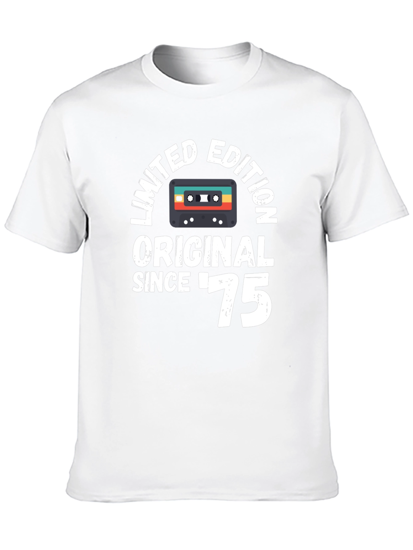 Limited Edition Original Since 75 Cassette Tape T-Shirt