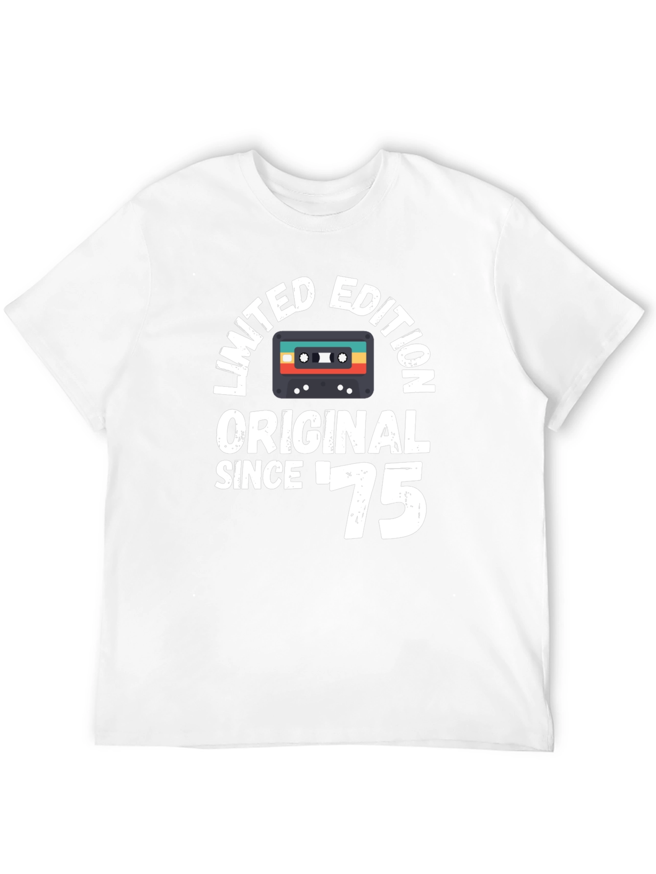 Limited Edition Original Since 75 Cassette Tape T-Shirt