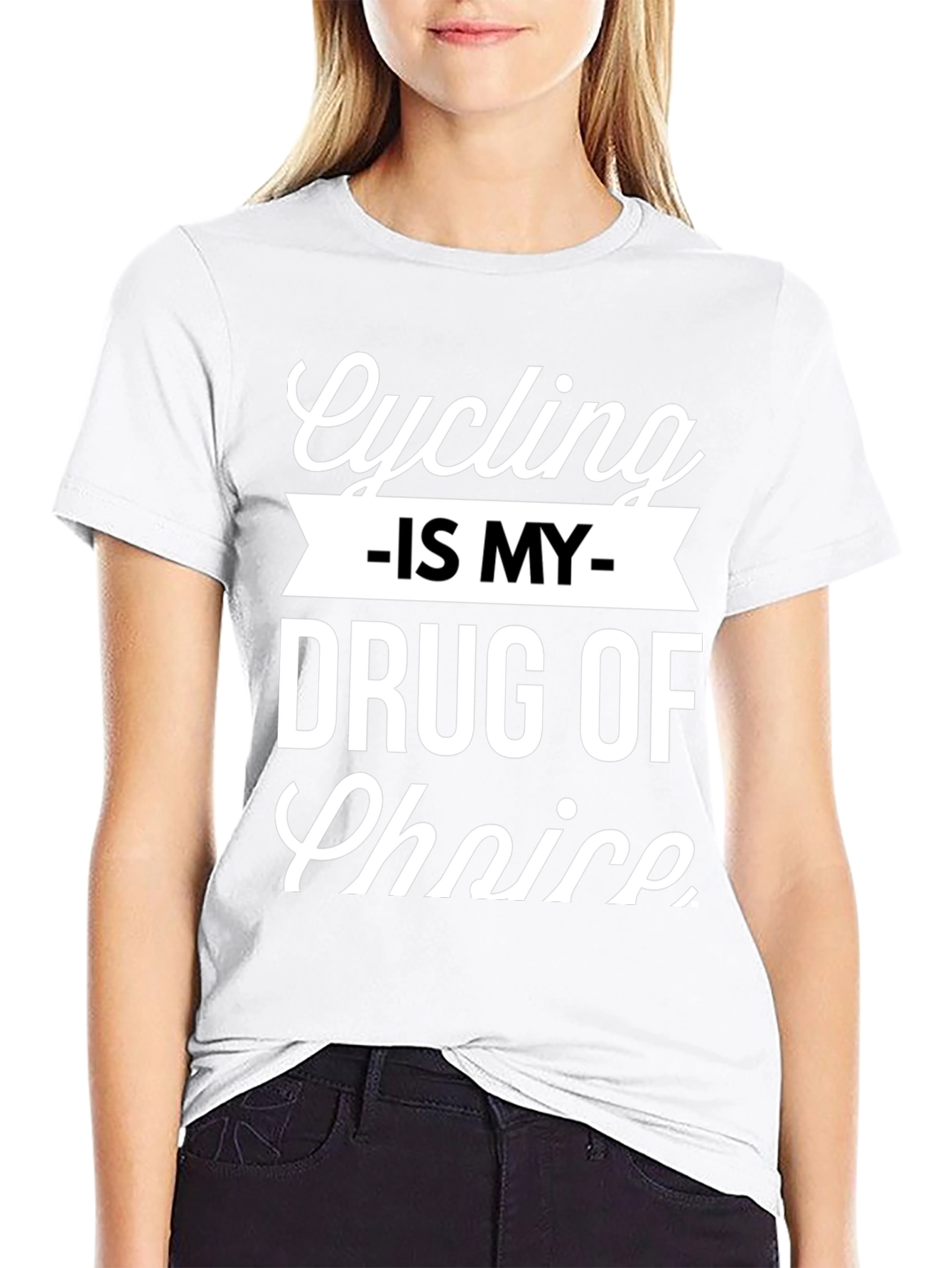 Cycling is My Drug of Choice Graphic Tee