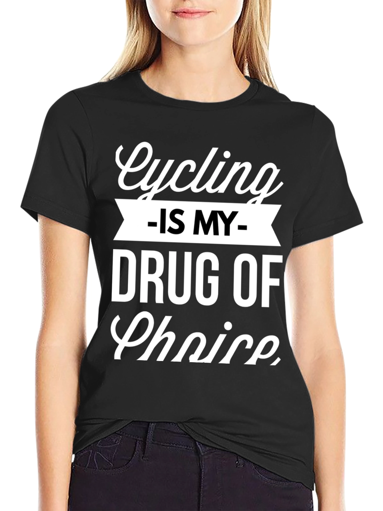 Cycling is My Drug of Choice Graphic Tee