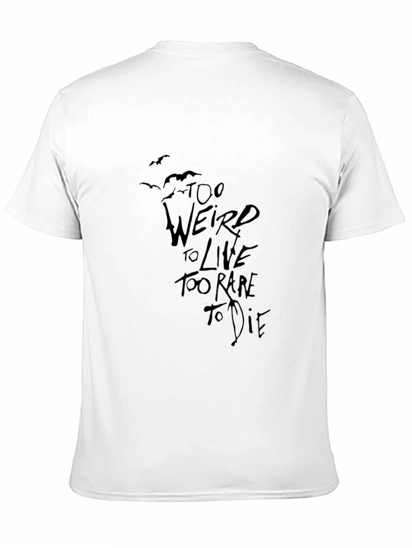 Too Weird to Live Graphic Tee - Black