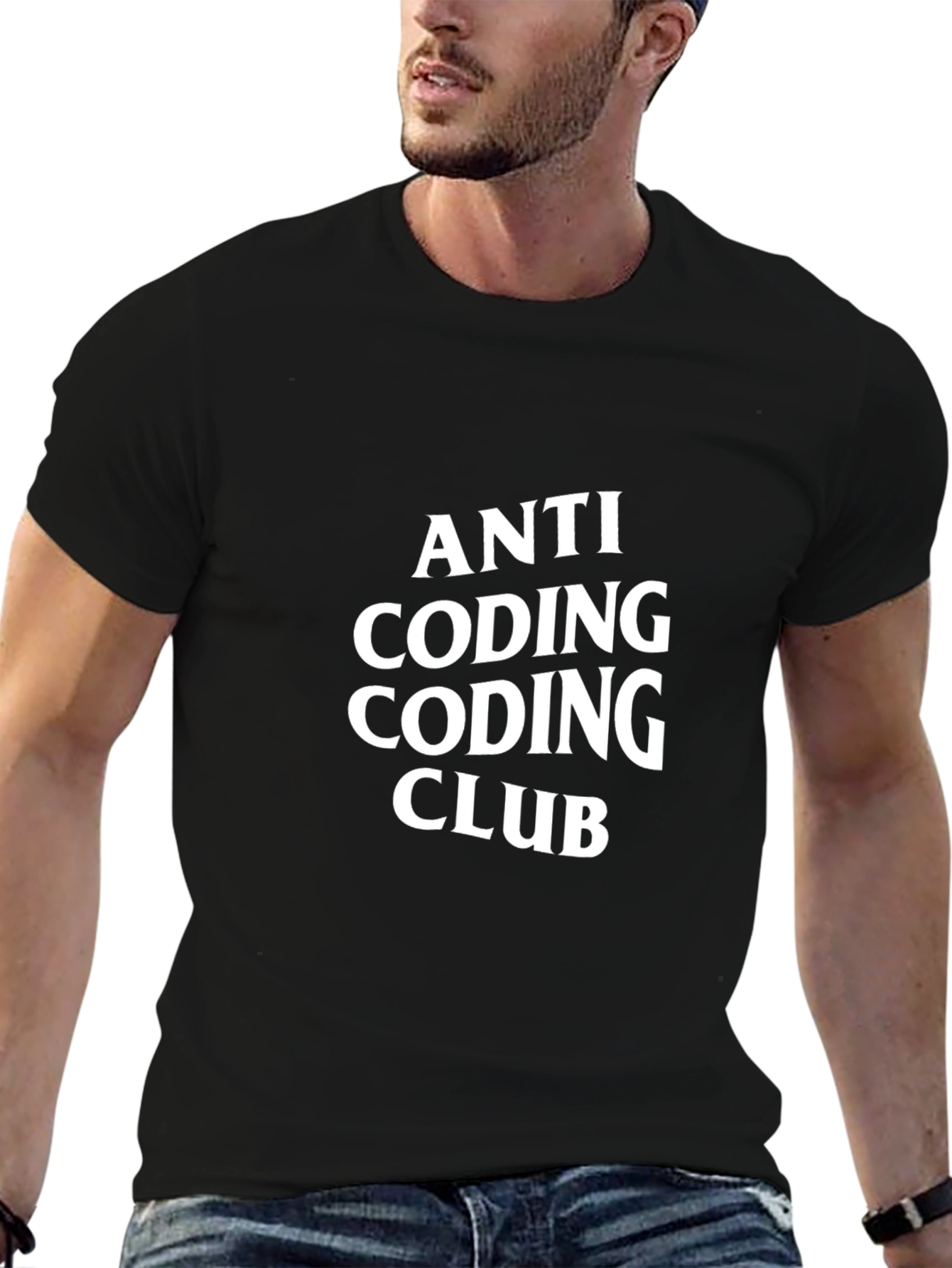 Anti Coding Coding Club T-Shirt Funny Programmer Gift