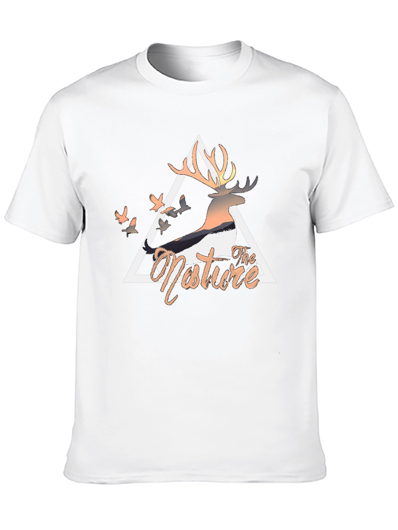 Nature Deer Graphic Tee - Modern Comfort