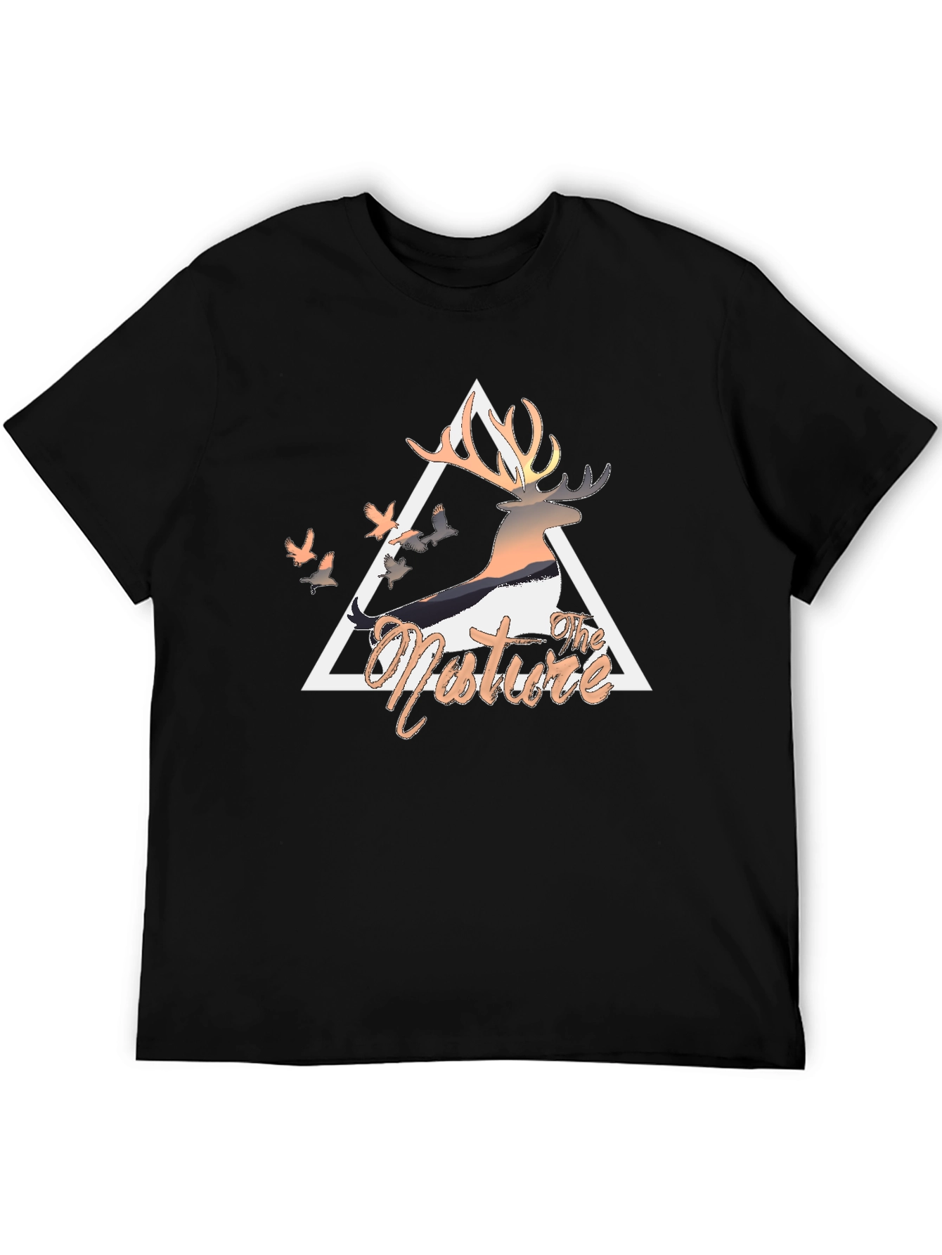 Nature Deer Graphic Tee - Modern Comfort
