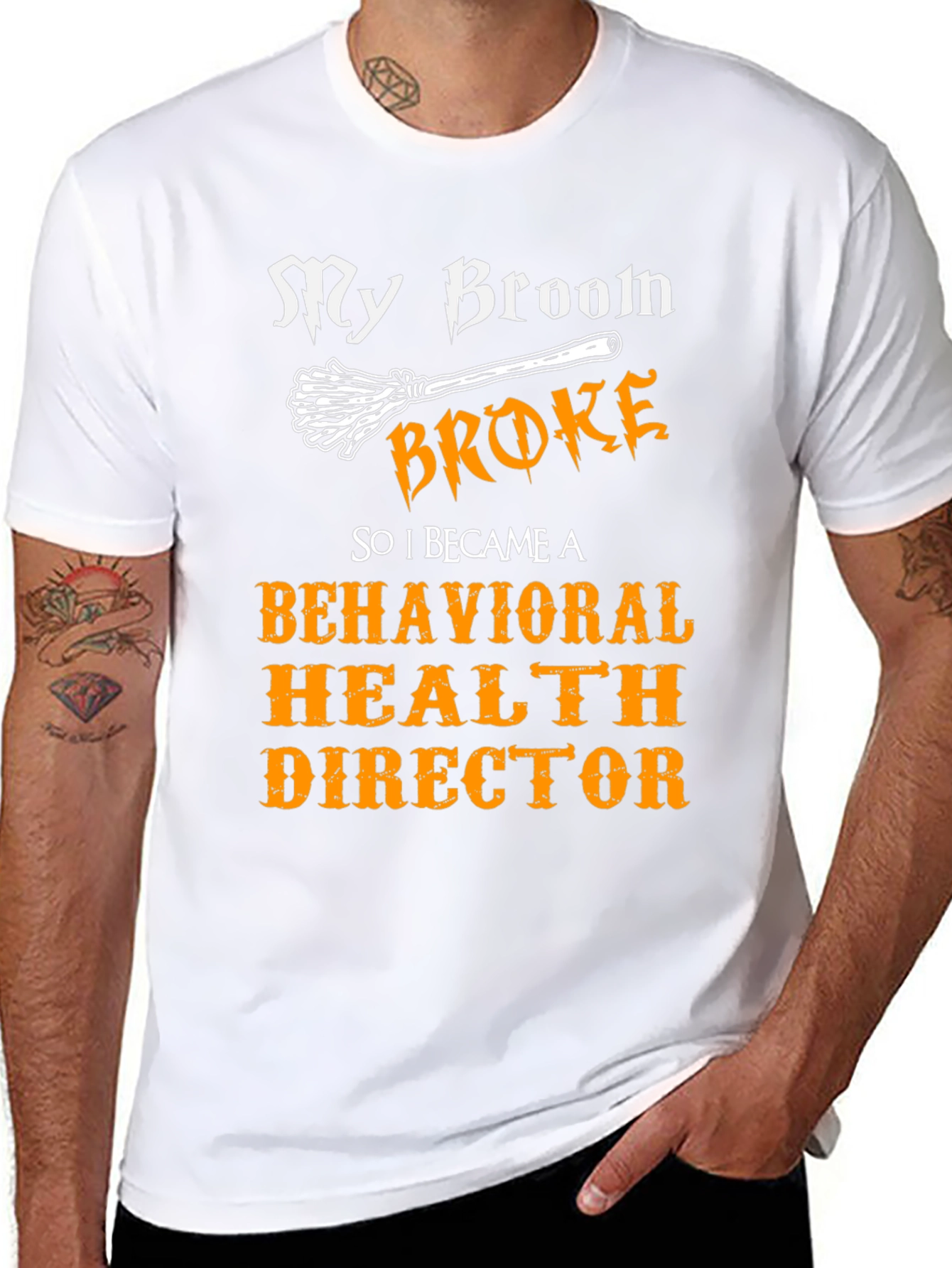 My Broom Broke Behavioral Health Director T-Shirt