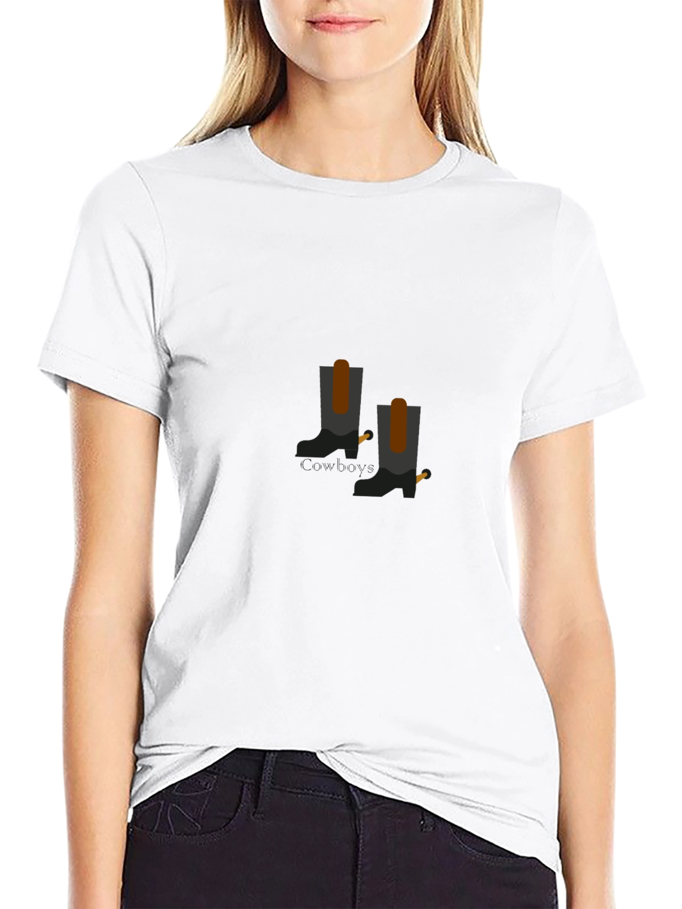 Cowboys Boots Graphic Tee