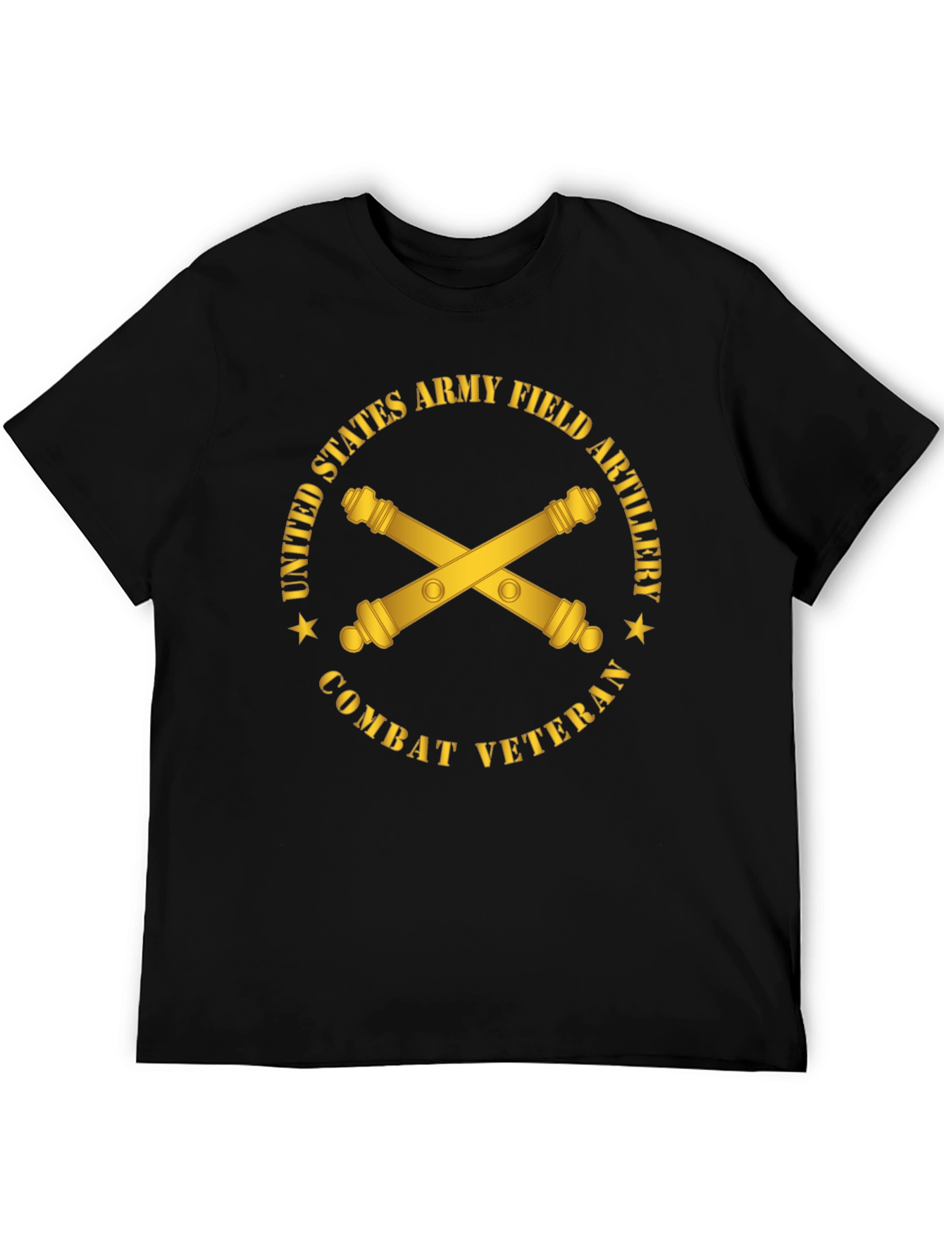 Army Field Artillery Combat Veteran T-Shirt