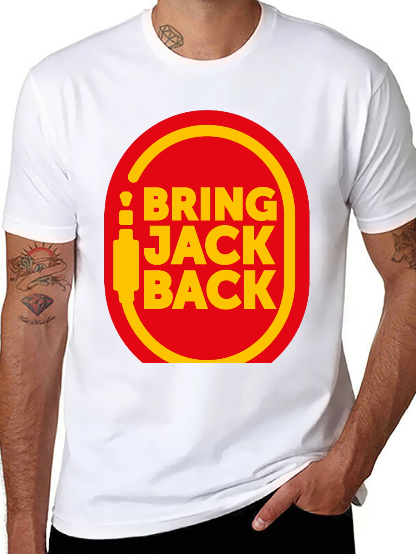 Bring Jack Back Graphic Tee - Bold Retro Design
