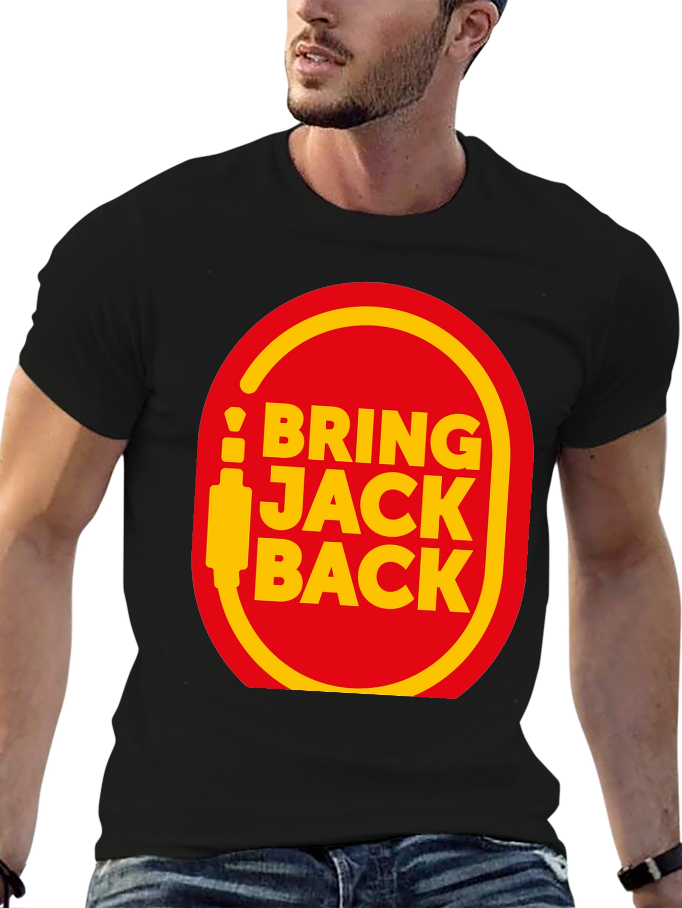 Bring Jack Back Graphic Tee - Bold Retro Design