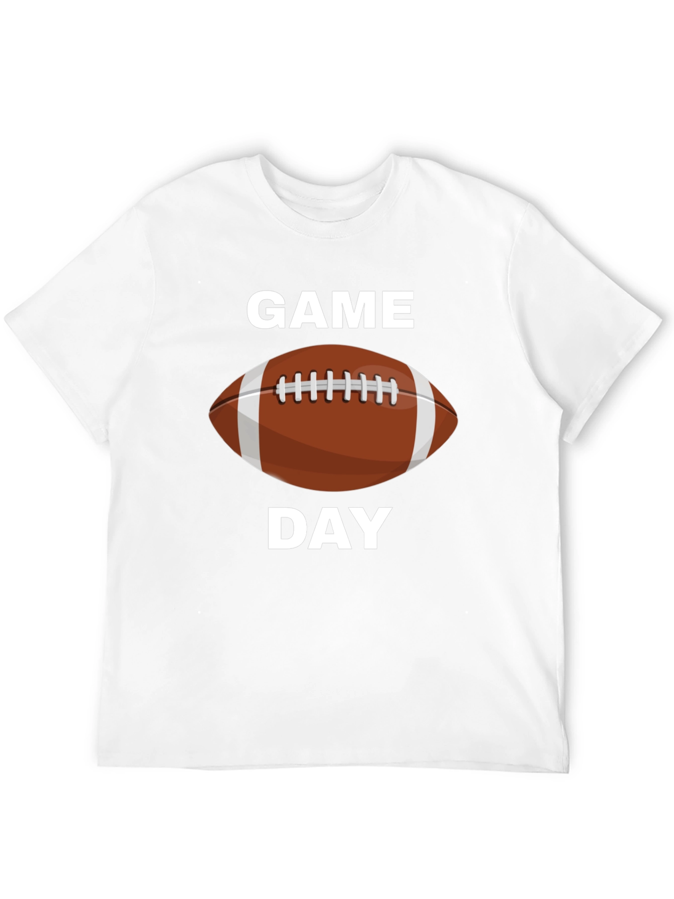 Game Day Football Graphic Tee - Black