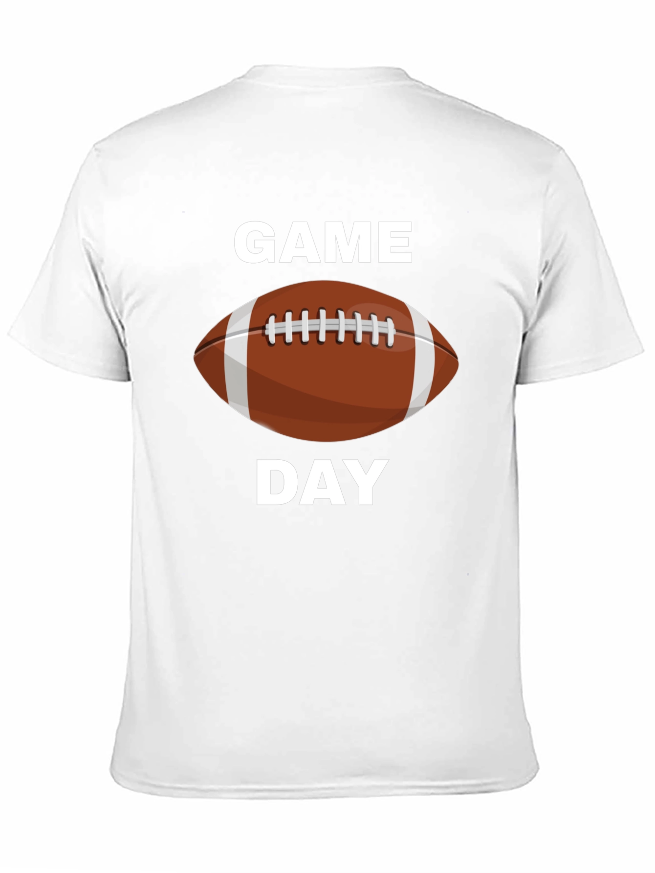 Game Day Football Graphic Tee - Black