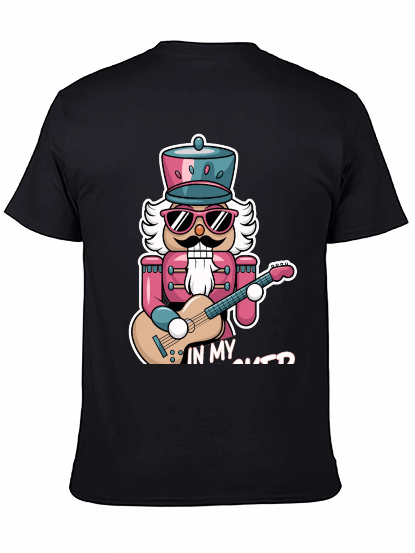 Nutcracker Guitarist T-Shirt - Rock Your Holiday Style