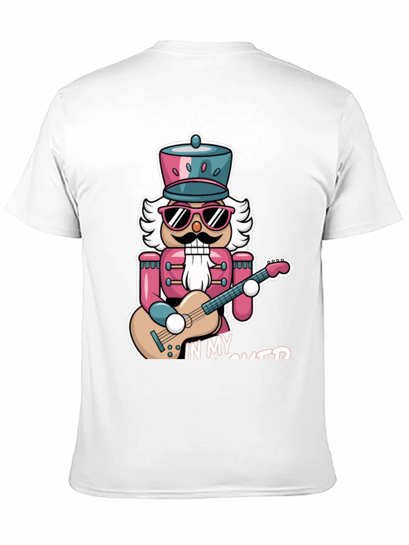 Nutcracker Guitarist T-Shirt - Rock Your Holiday Style
