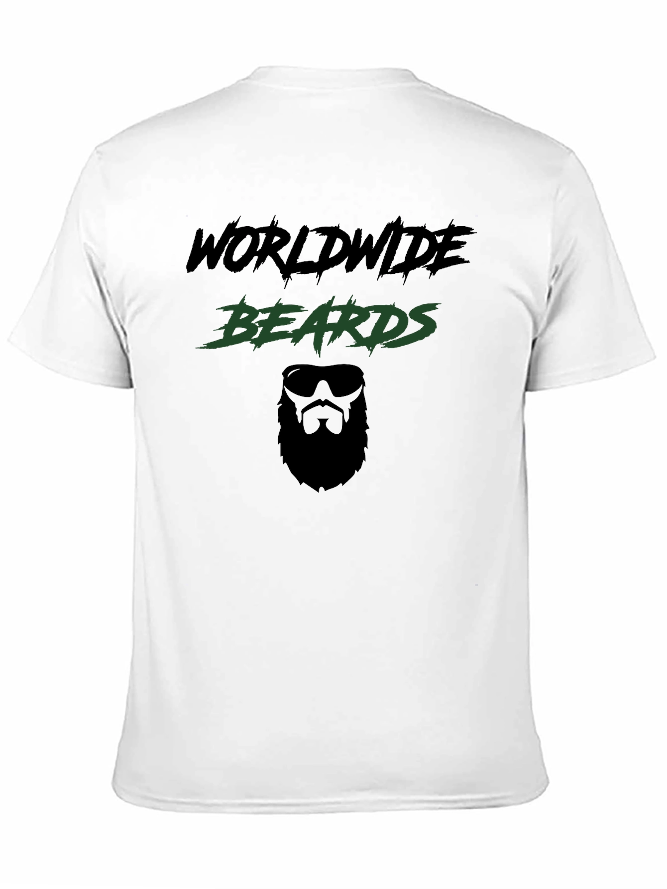 Worldwide Beards Graphic Tee - Black