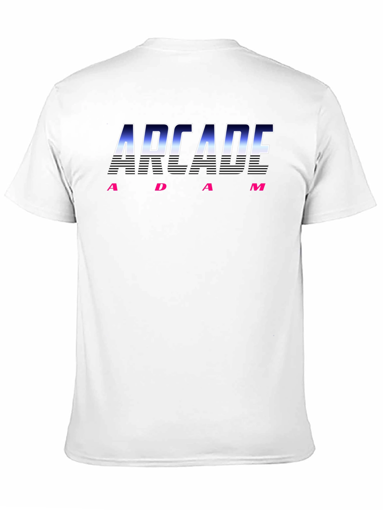 Arcade Adam Retro Graphic Tee - Black