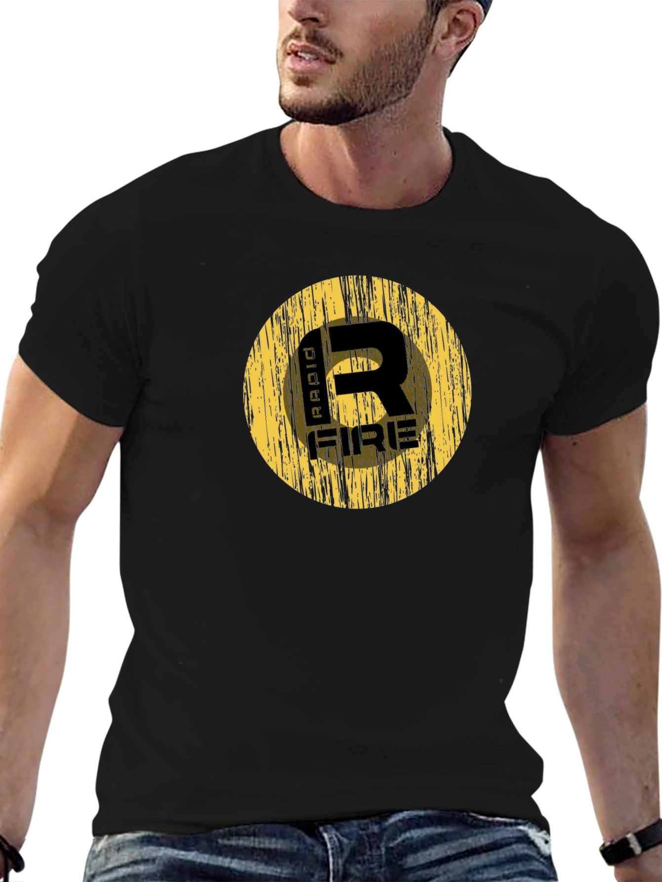 Rapid Fire Radio Black T-Shirt
