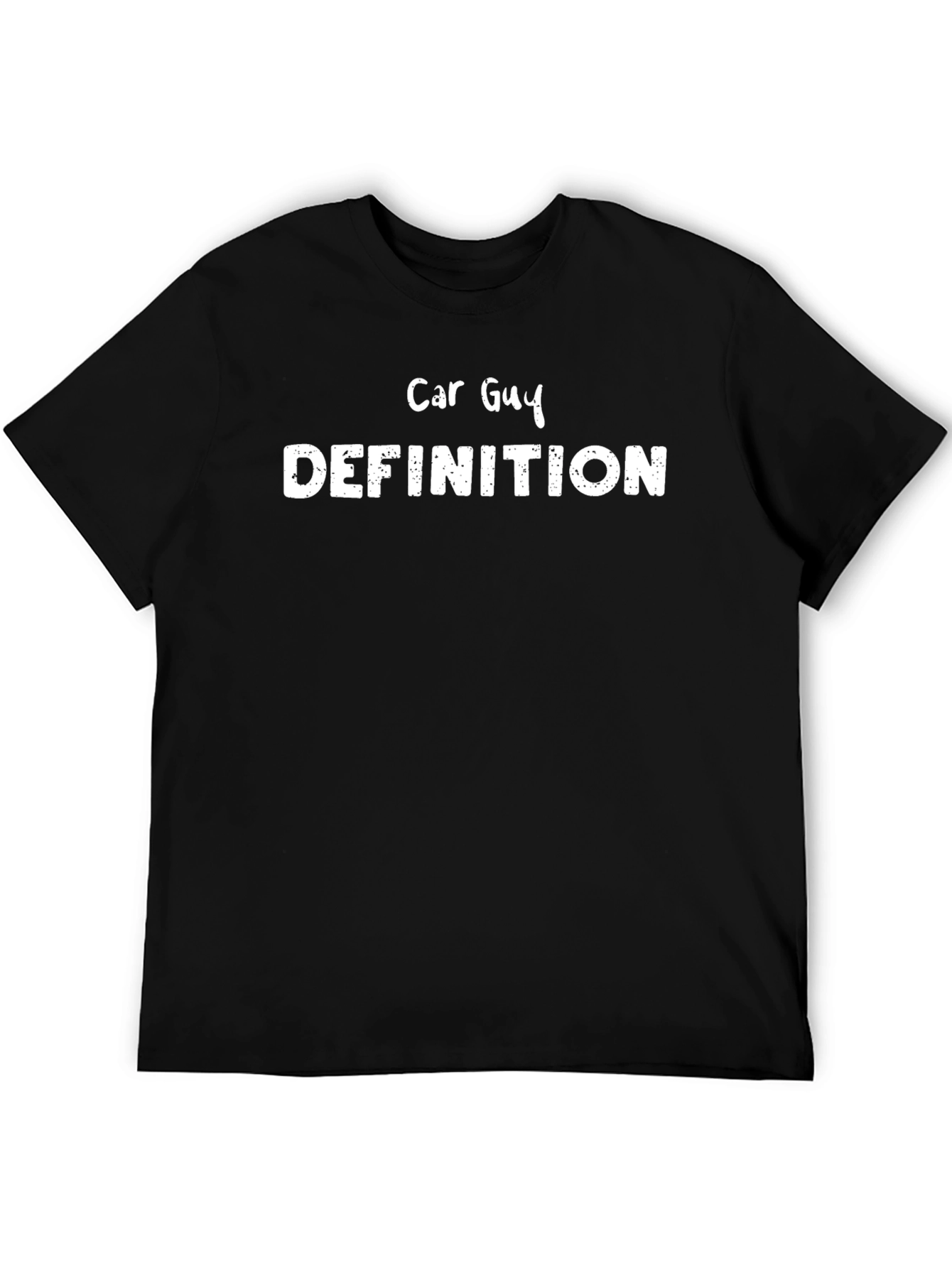 Car Guy Definition T-Shirt - Black