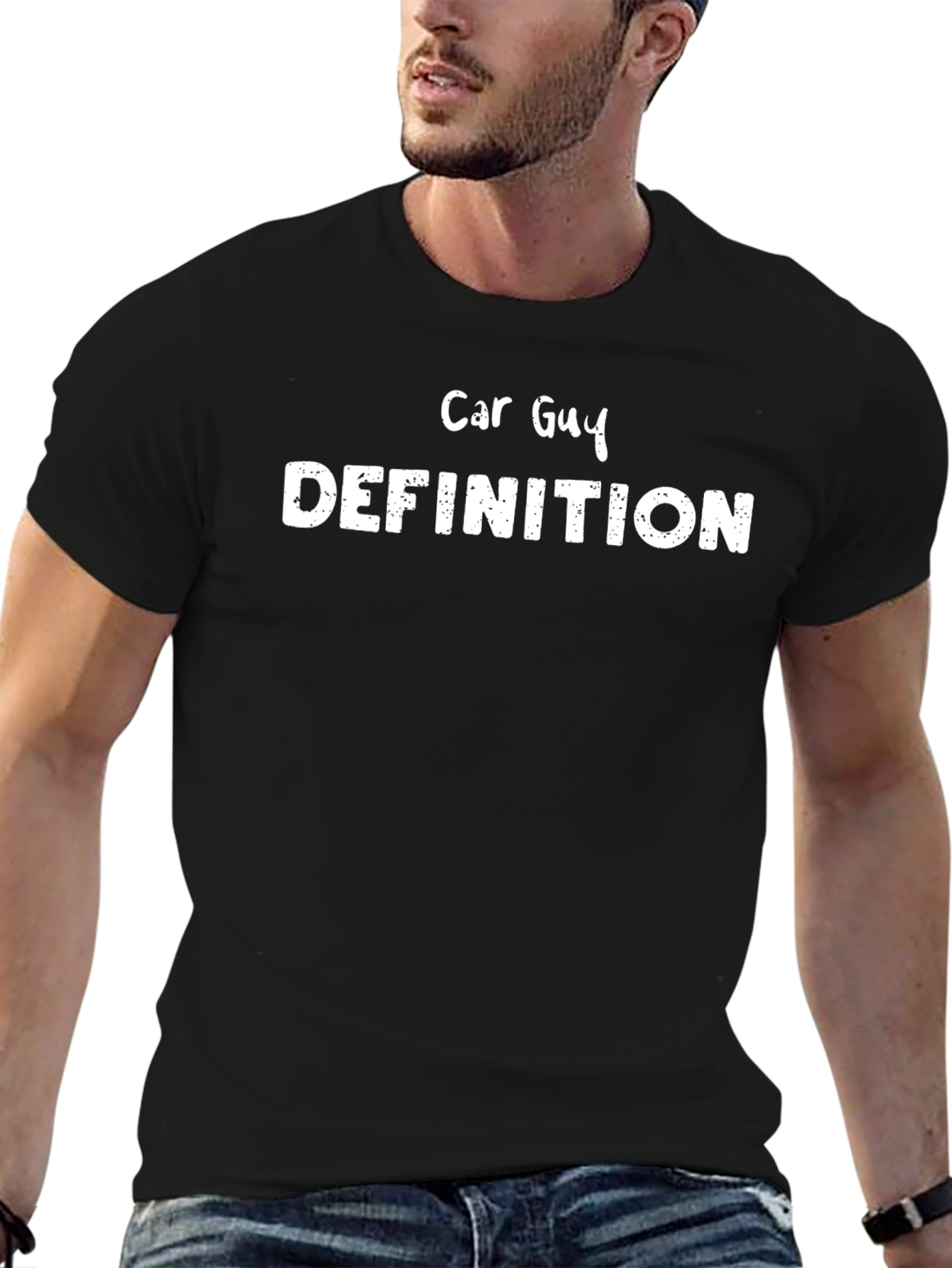 Car Guy Definition T-Shirt - Black