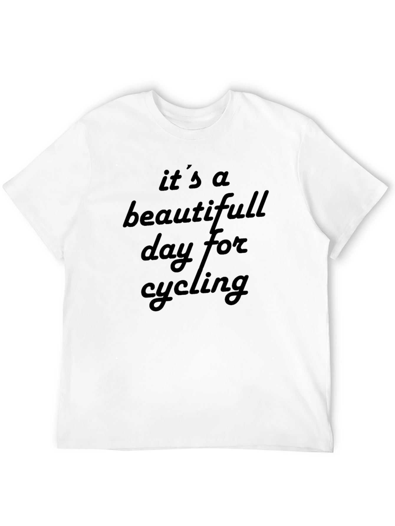Beautiful Day For Cycling Graphic Tee