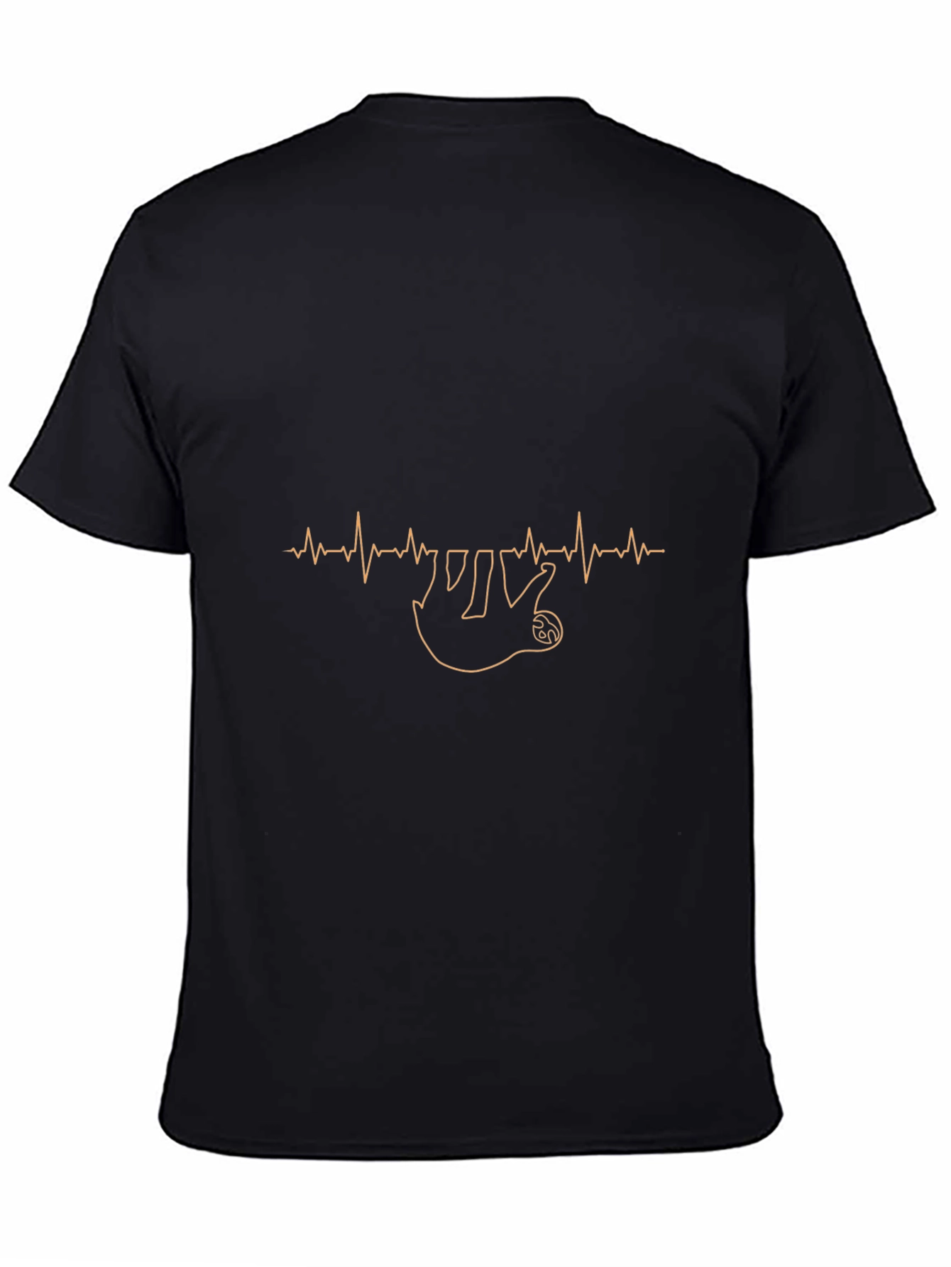 Sloth Heartbeat T-Shirt - Relaxed Vibe!