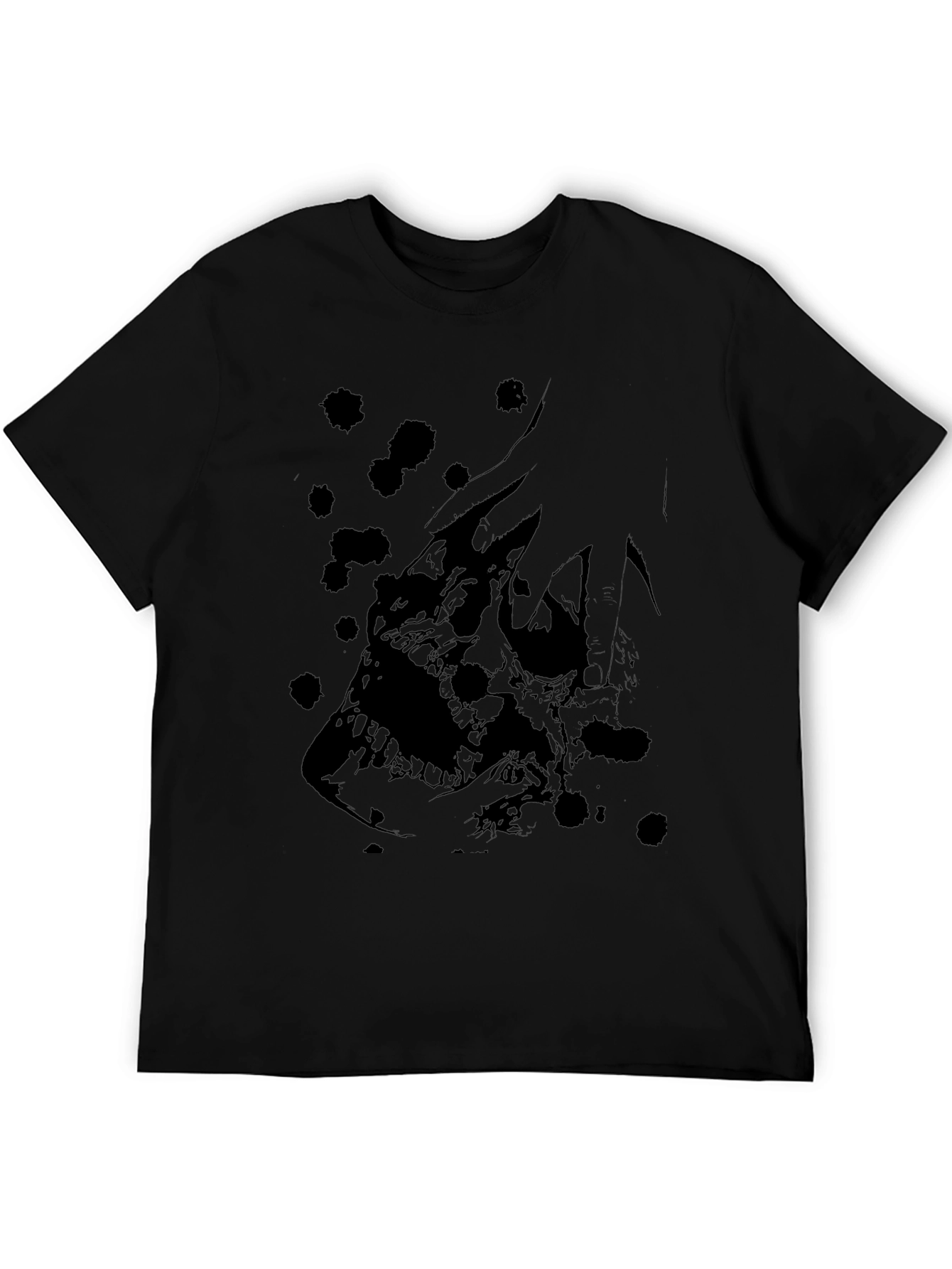 Skull Graphic Black T-Shirt - Edgy Design
