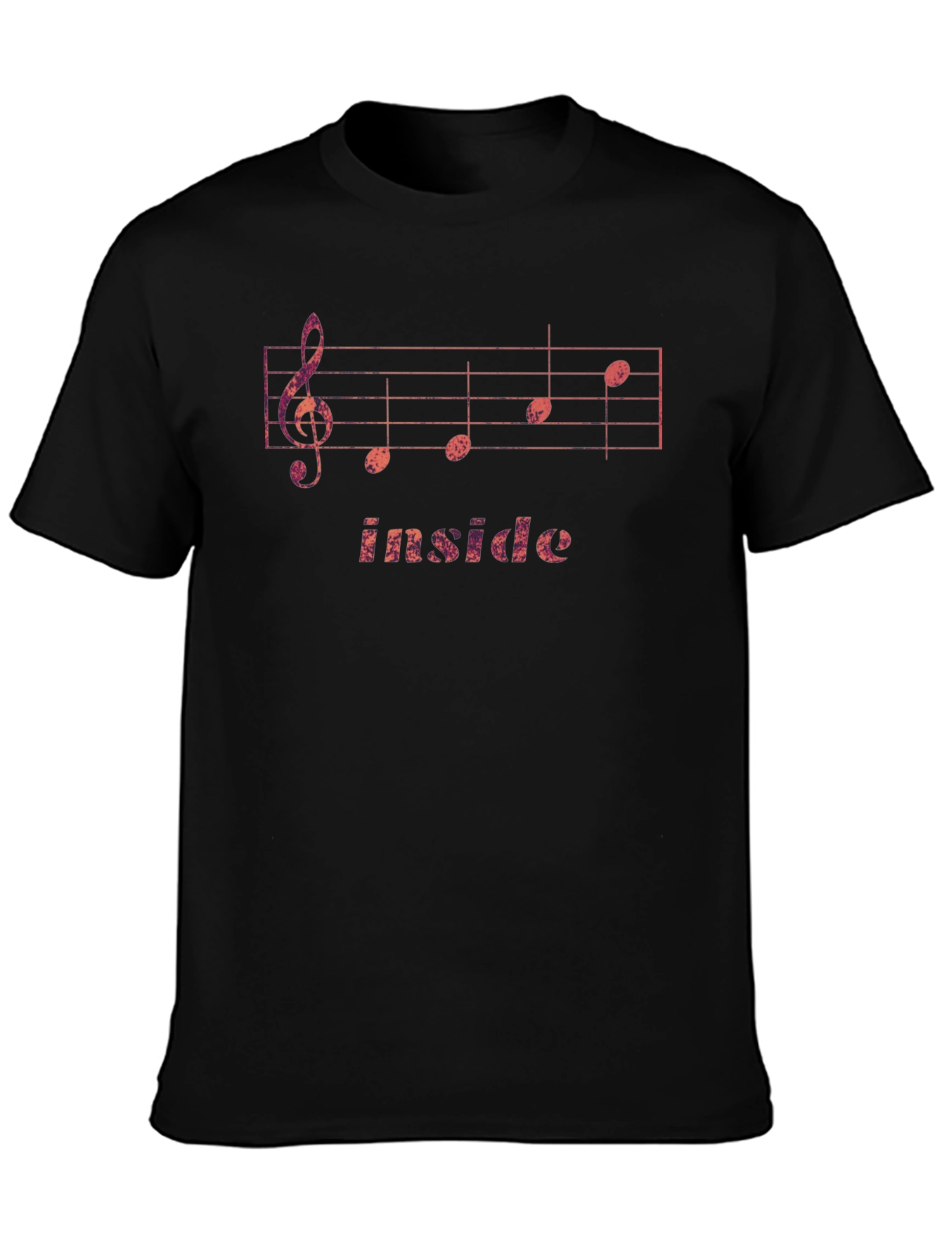 Inside Music Staff Tee