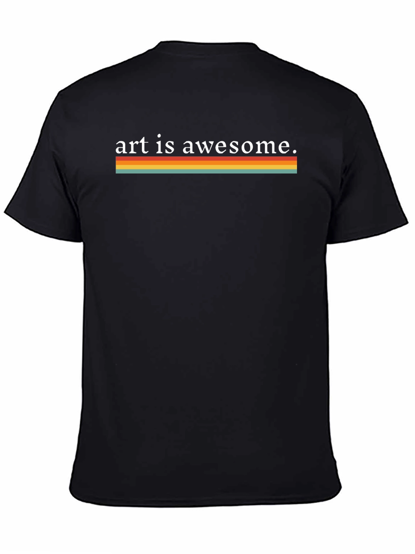 Art is Awesome Retro Graphic Tee