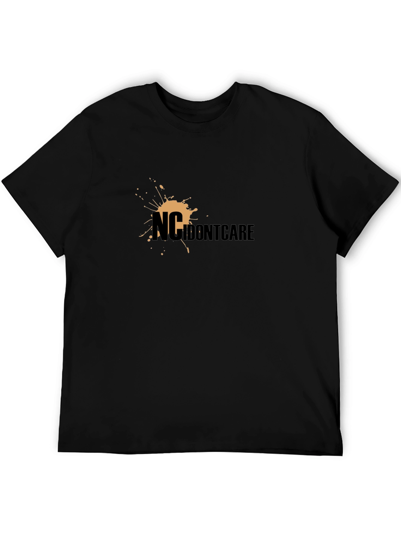 NC IDONTCARE Graphic T-Shirt - Bold Statement Tee
