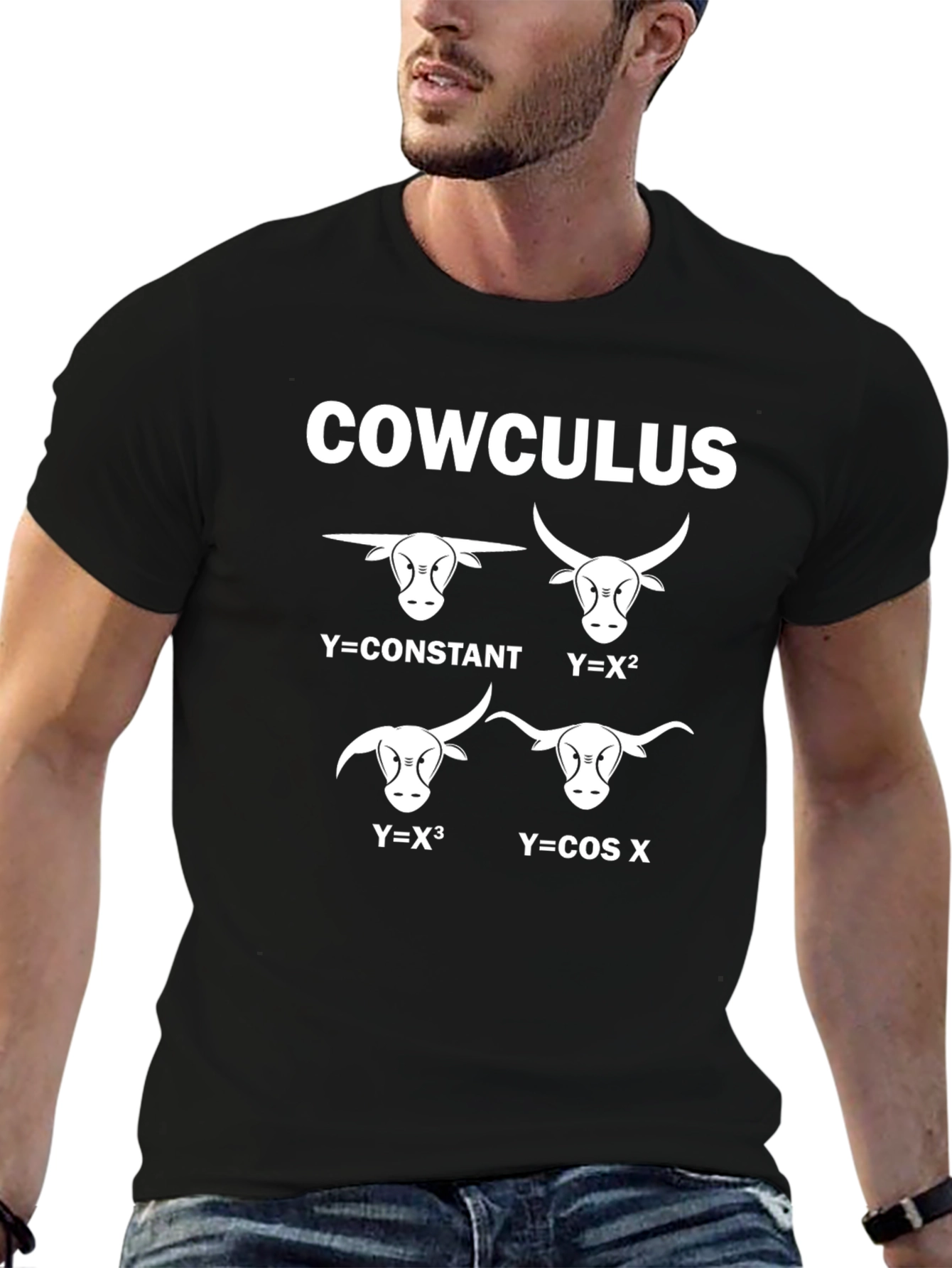 Cowculus T-Shirt: Math & Moo Humor