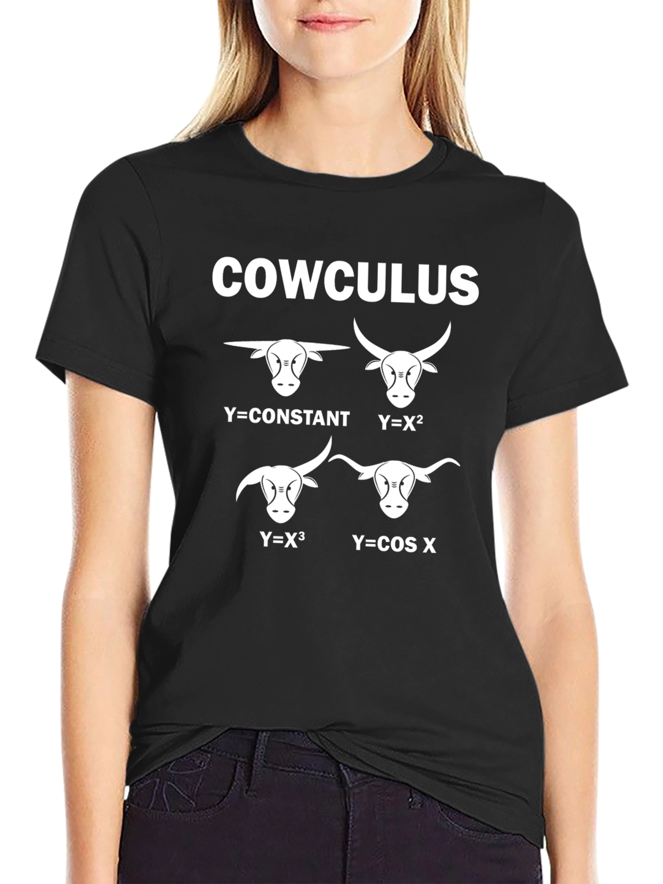 Cowculus T-Shirt: Math & Moo Humor