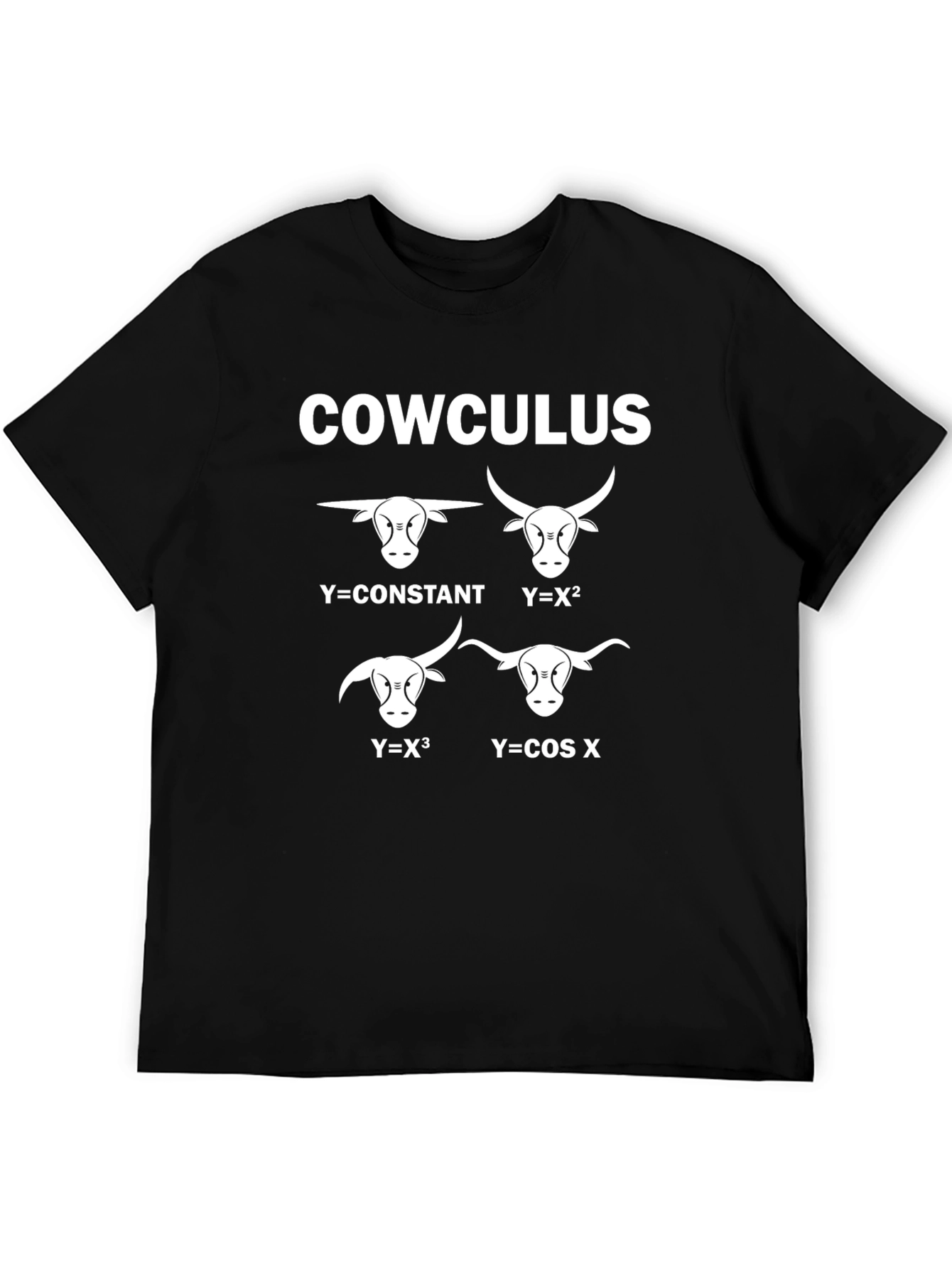 Cowculus T-Shirt: Math & Moo Humor