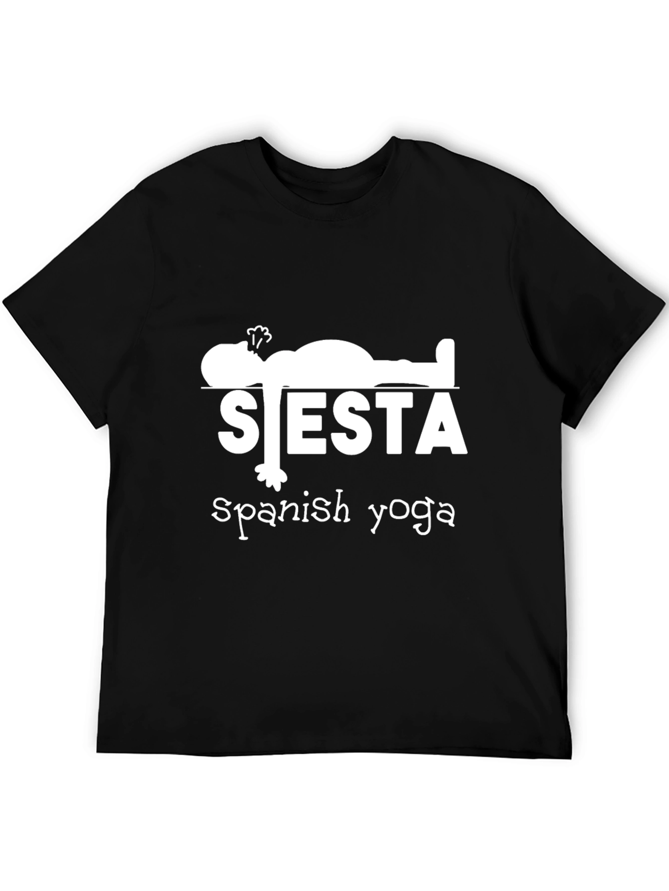Siesta Spanish Yoga Graphic T-Shirt