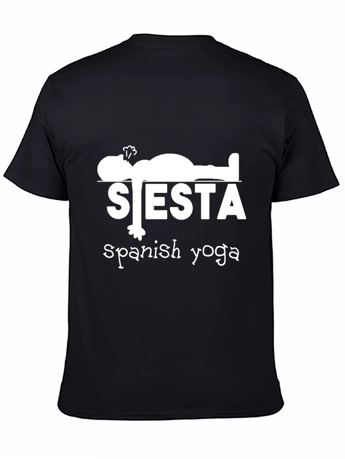 Siesta Spanish Yoga Graphic T-Shirt