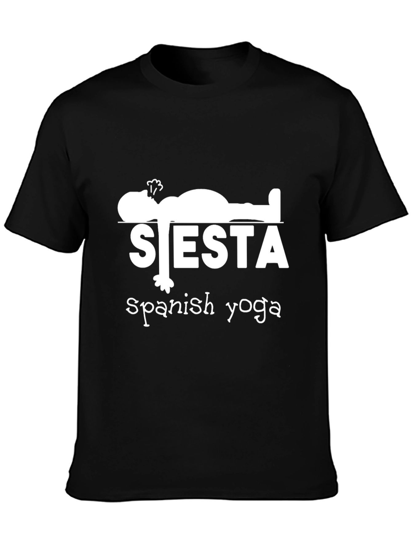 Siesta Spanish Yoga Graphic T-Shirt