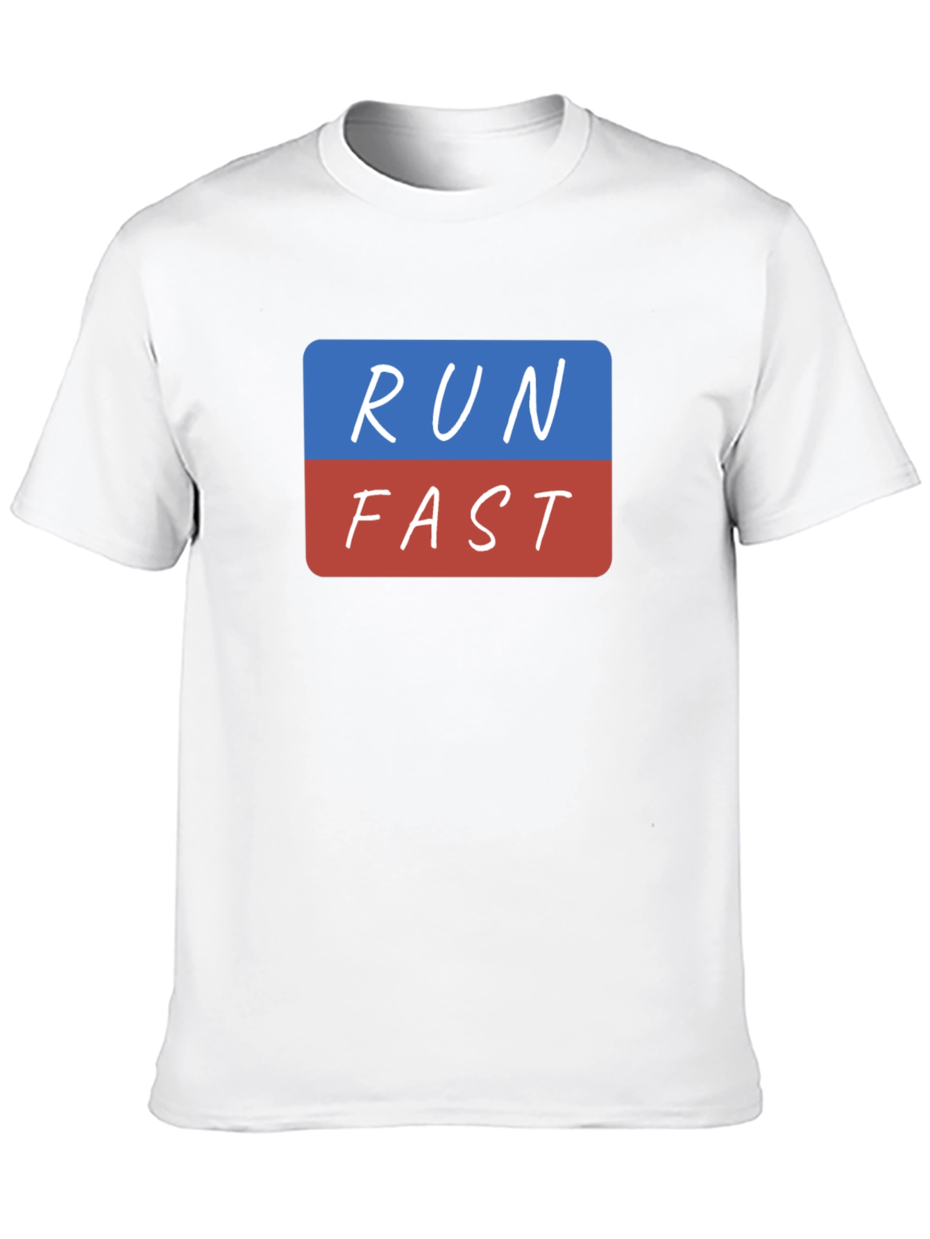 Run Fast T-Shirt - Black Graphic Tee