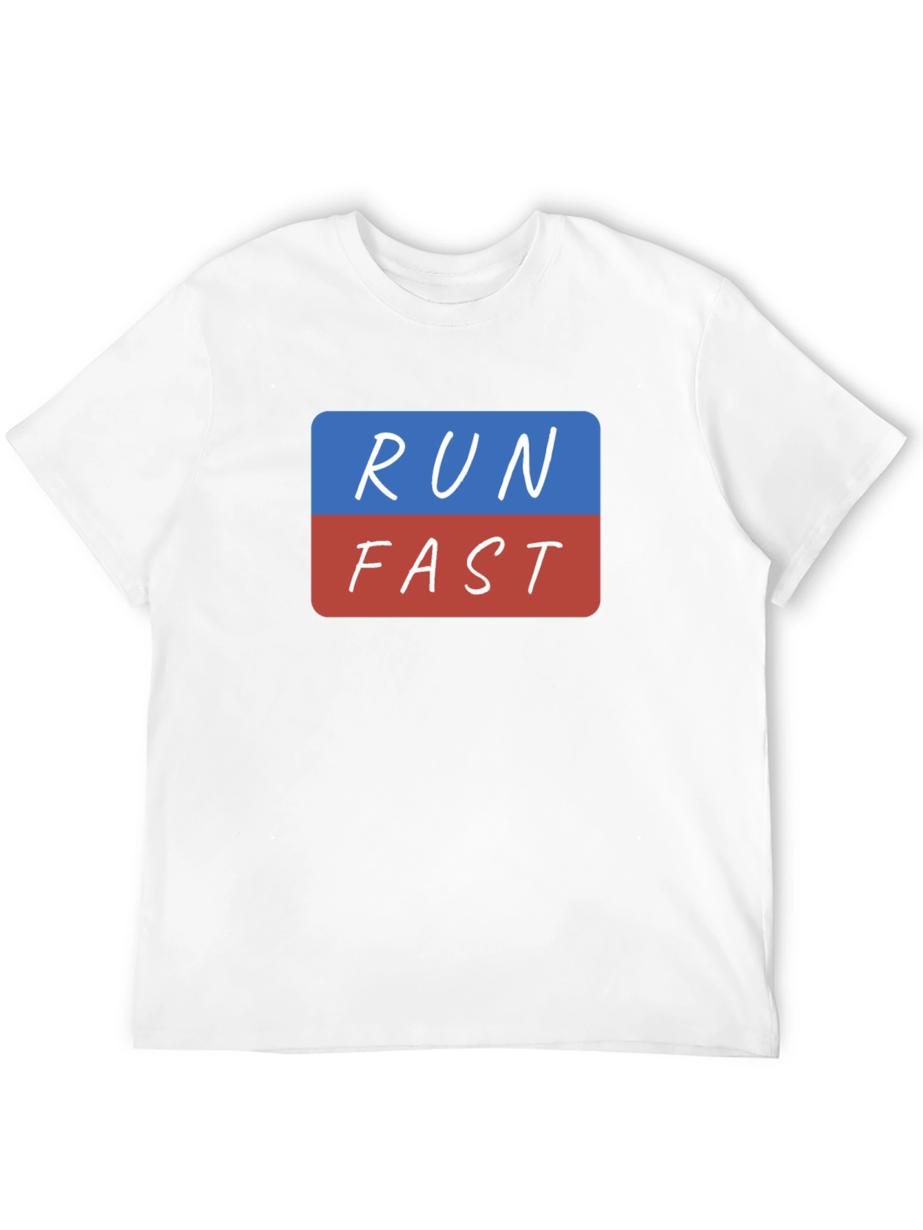 Run Fast T-Shirt - Black Graphic Tee