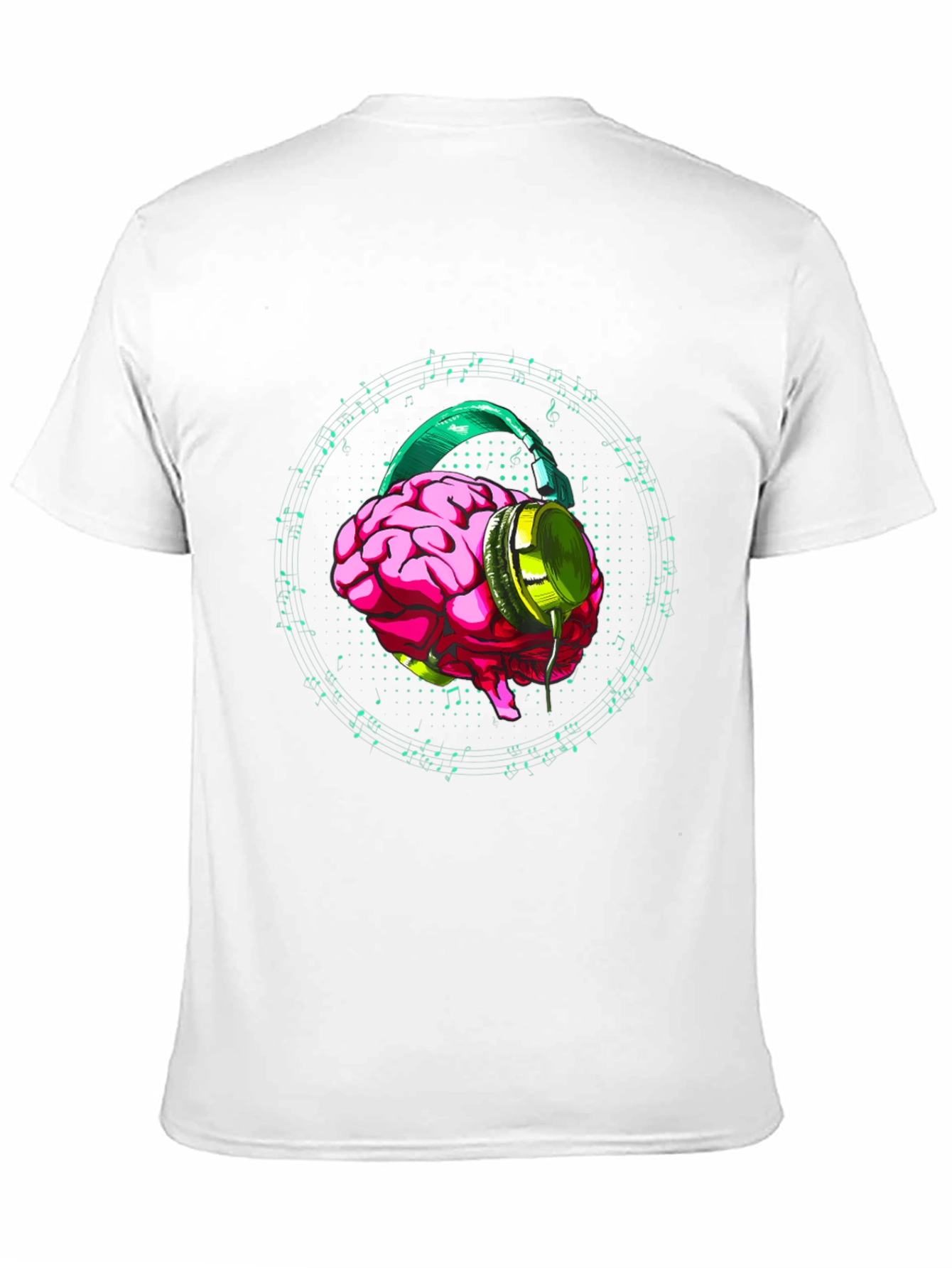 Brain Music T-Shirt - Hear the Sound of Genius