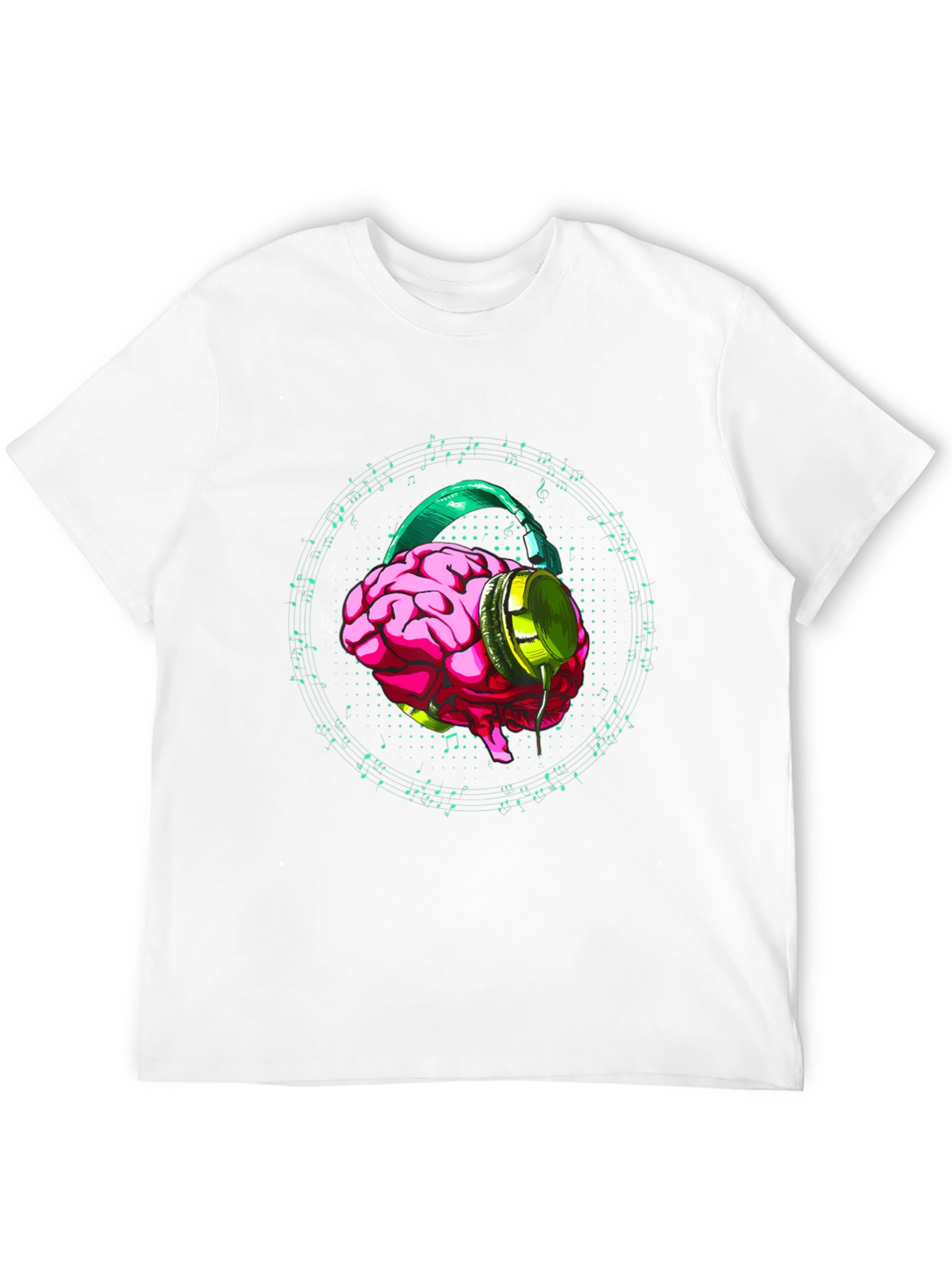 Brain Music T-Shirt - Hear the Sound of Genius