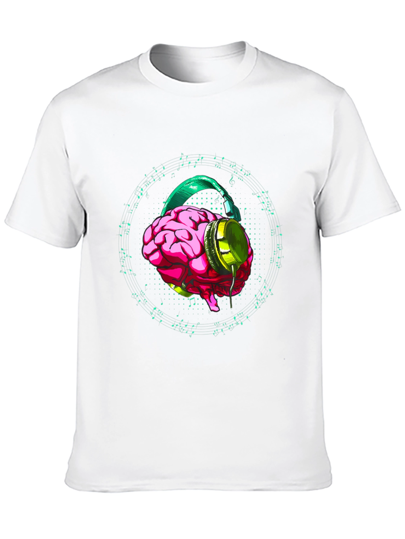 Brain Music T-Shirt - Hear the Sound of Genius