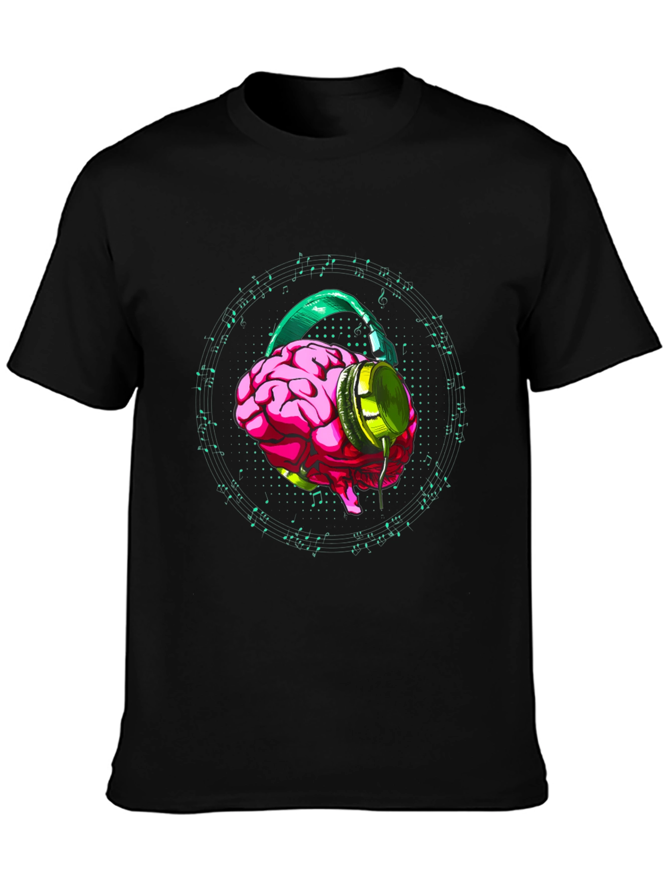 Brain Music T-Shirt - Hear the Sound of Genius