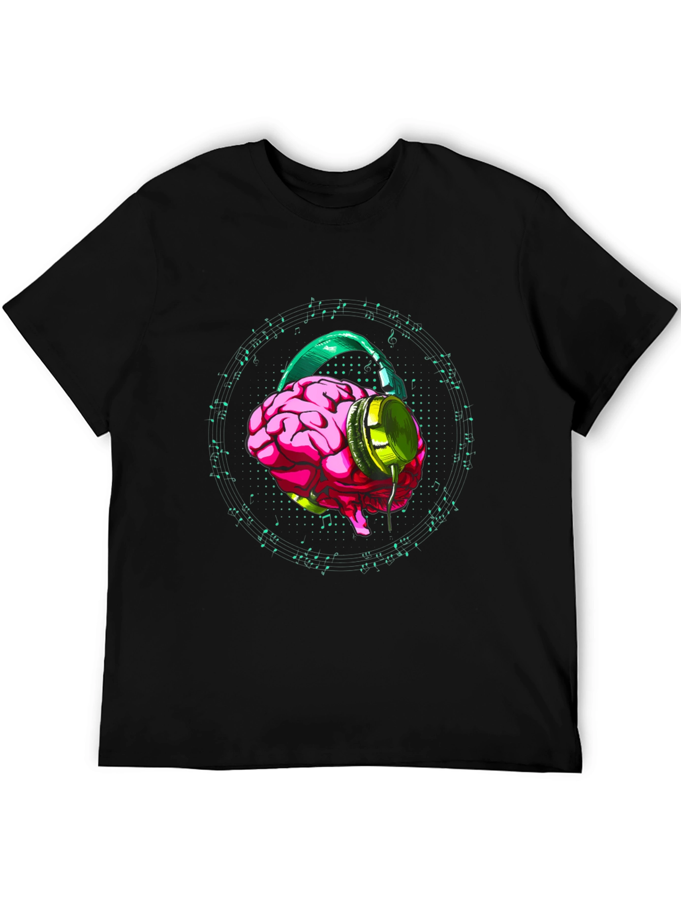 Brain Music T-Shirt - Hear the Sound of Genius