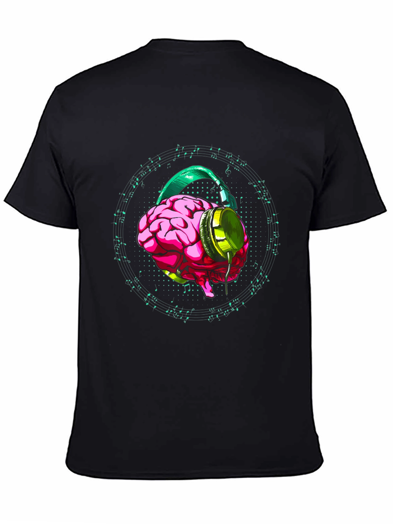 Brain Music T-Shirt - Hear the Sound of Genius