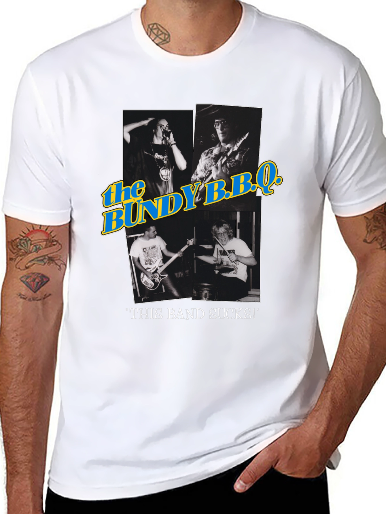 The Bundy B.B.Q. Band T-Shirt - Black
