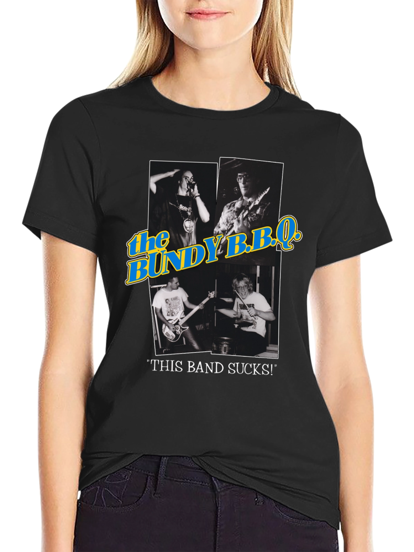 The Bundy B.B.Q. Band T-Shirt - Black