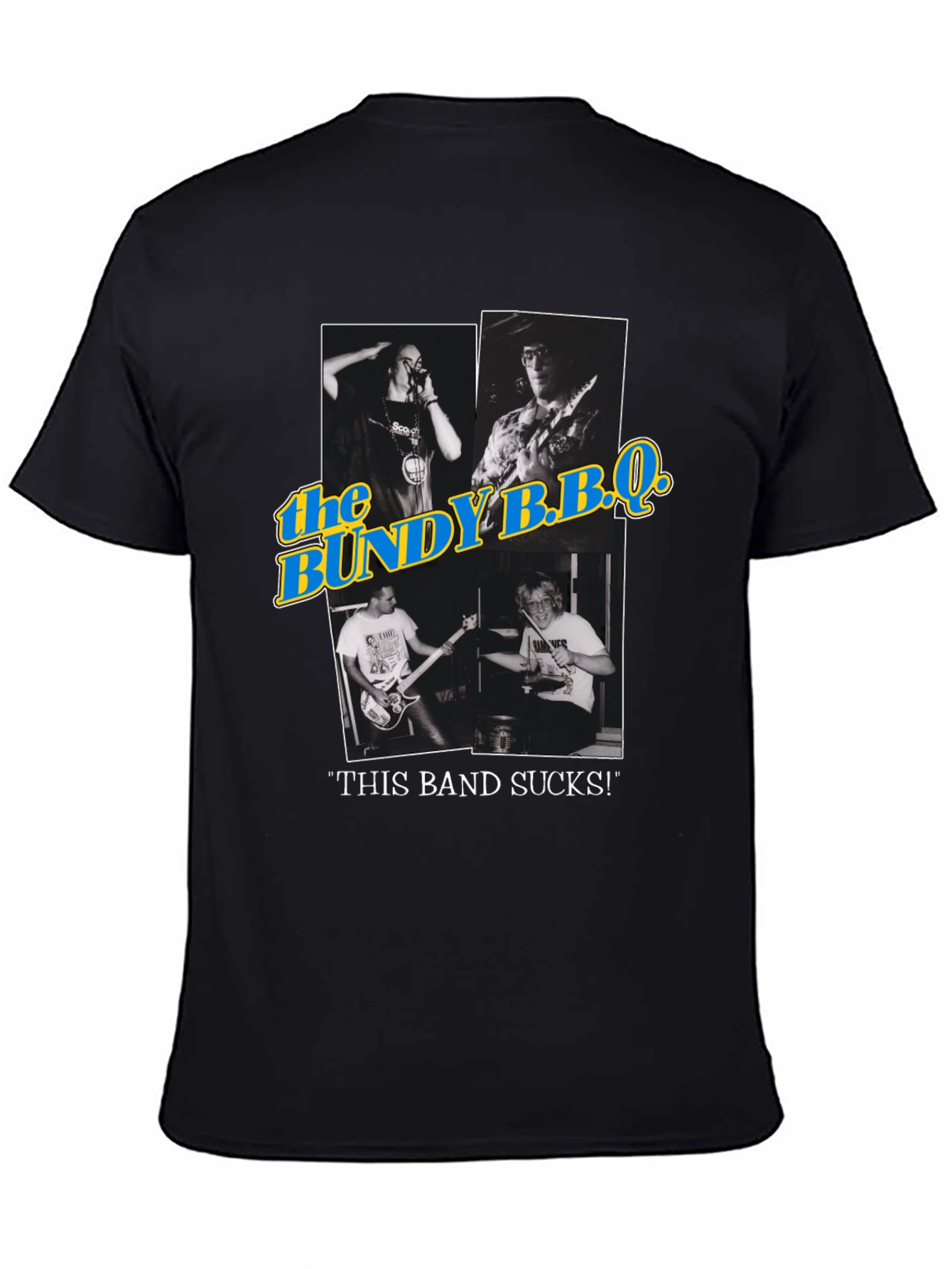 The Bundy B.B.Q. Band T-Shirt - Black