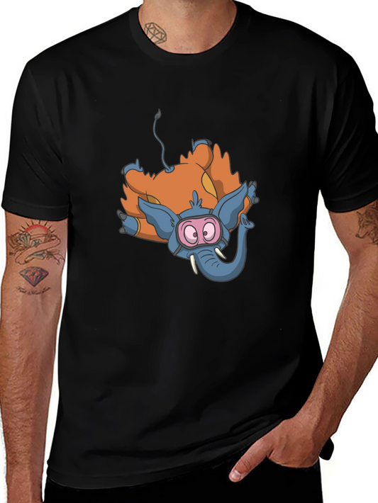 Cartoon Elephant T-Shirt